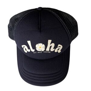 ALOHA Blue Surf Trucker Hat NWOT